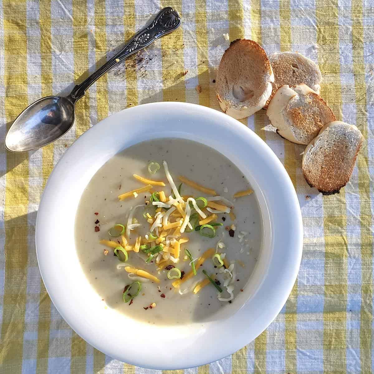 Instant Pot Creamy Potato Soup - Cooking Classy